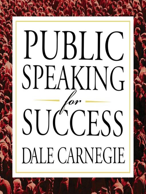 Title details for Public Speaking for Success by Dale Carnegie & Associates - Wait list